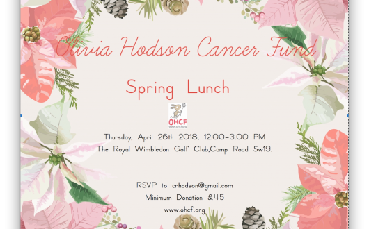Spring Lunch April 26th